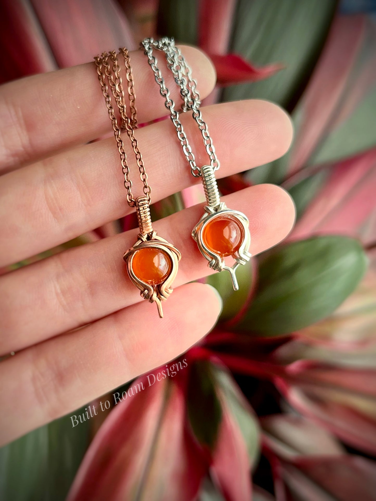 Tiny But Mighty Necklace - Carnelian