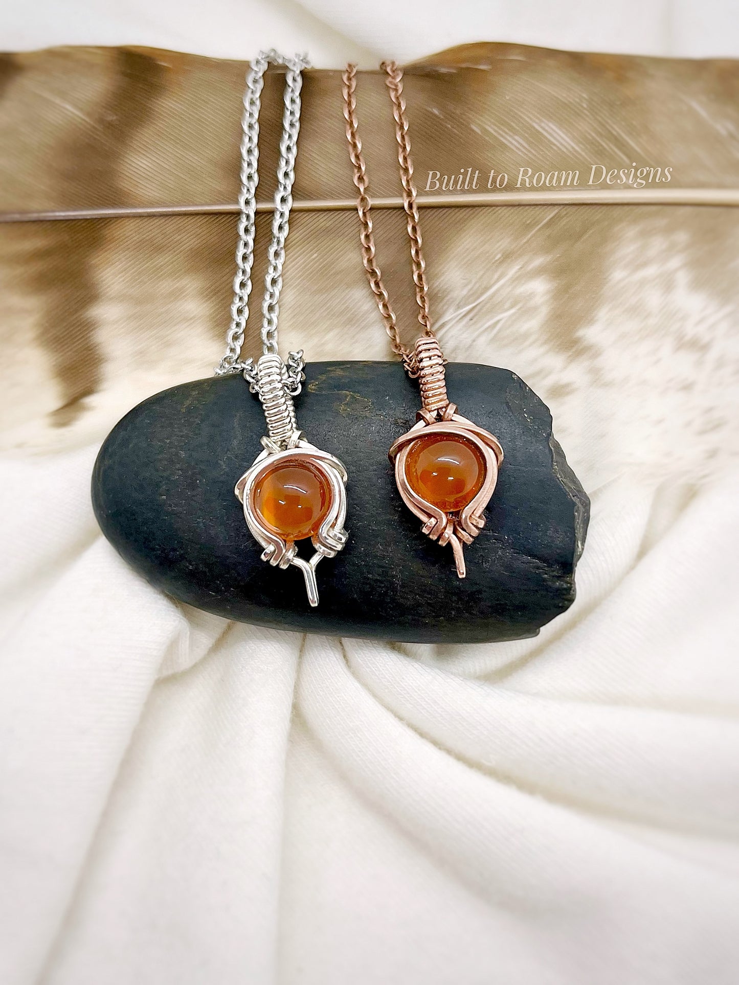 Tiny But Mighty Necklace - Carnelian