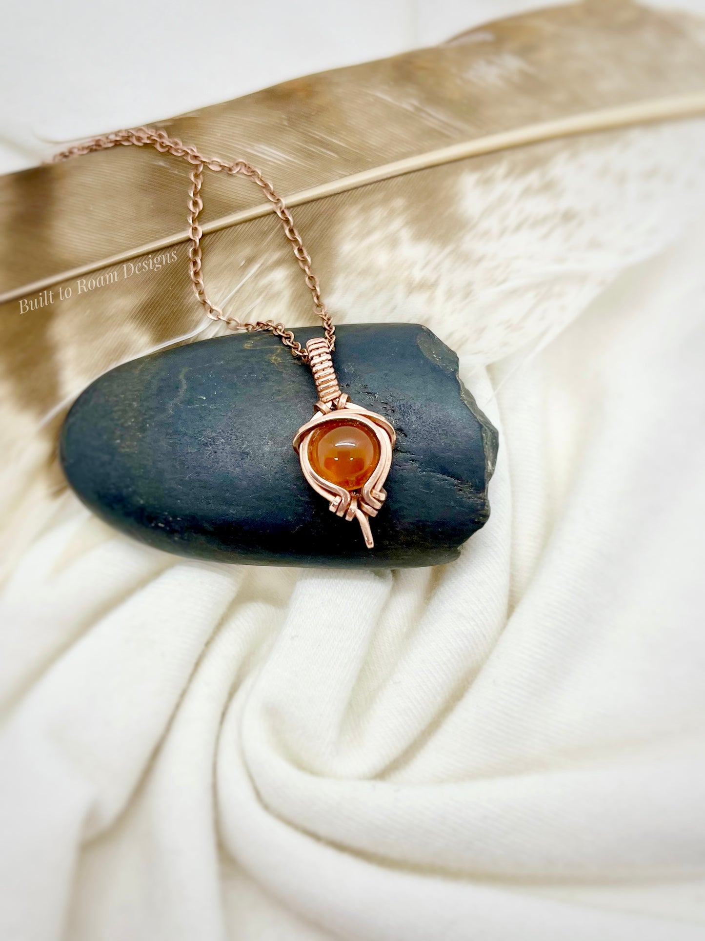 Tiny But Mighty Necklace - Carnelian