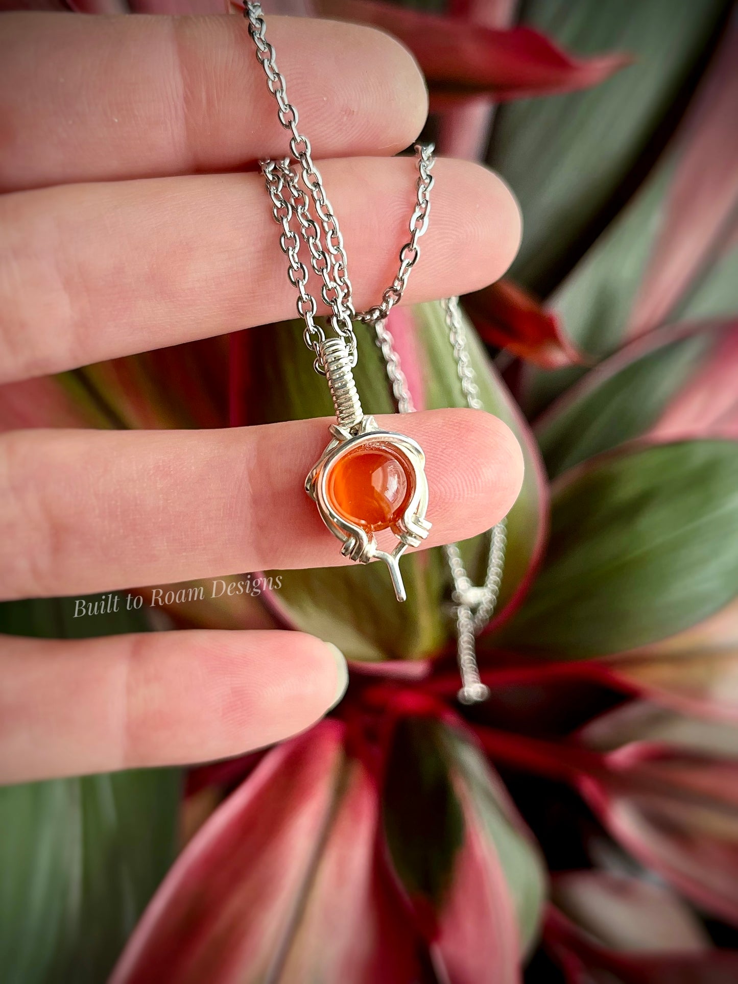 Tiny But Mighty Necklace - Carnelian