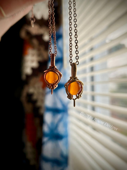 Tiny But Mighty Necklace - Carnelian