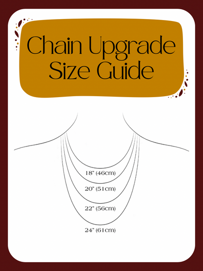 Chain Length Upgrade or Cord Swap for Pendant Adoptions